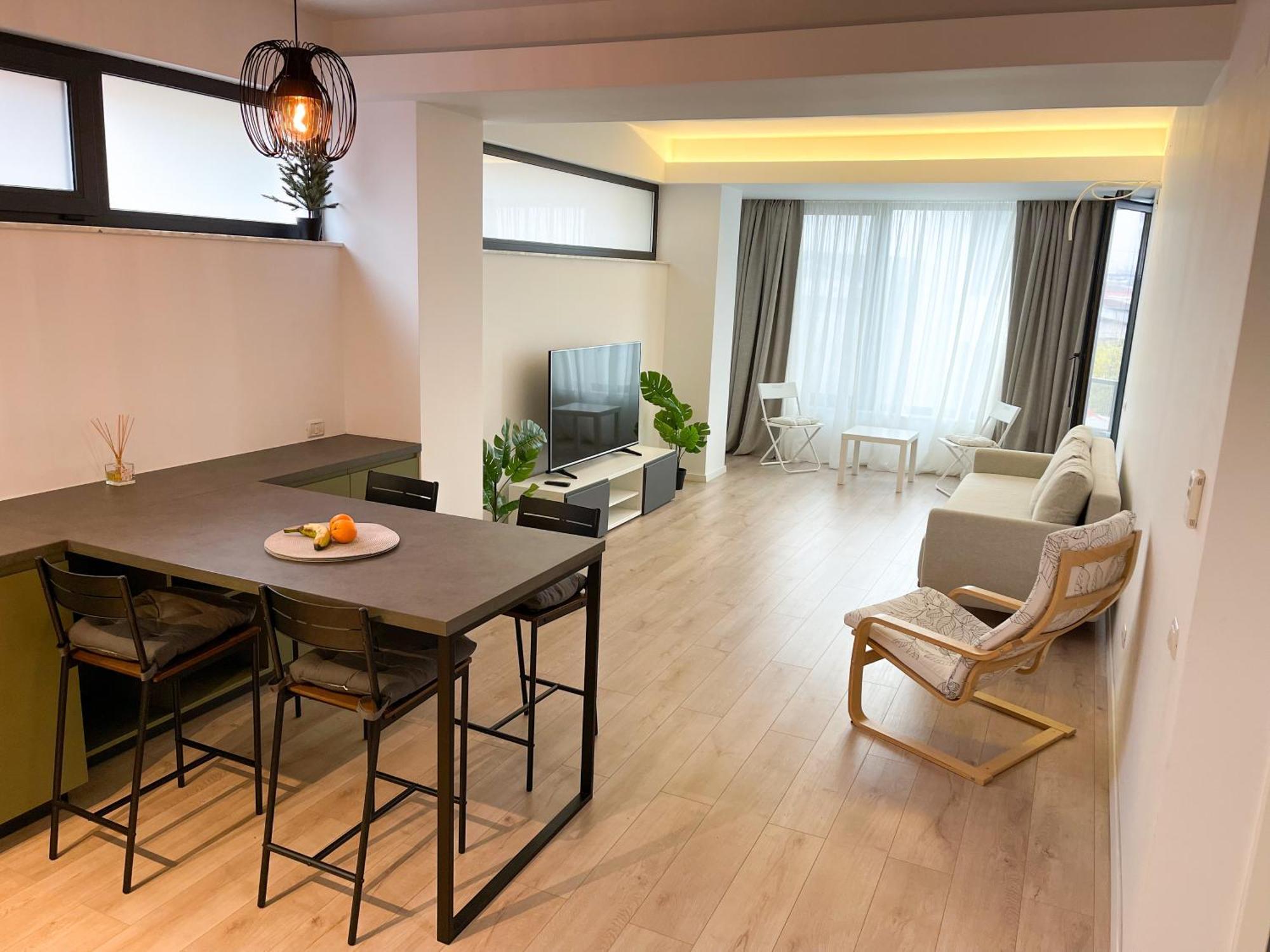 Warm Hotel Apartment Boekarest Buitenkant foto